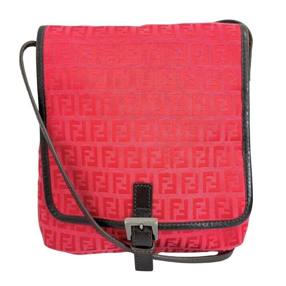 Fendi Flap Zucca Canvas Small